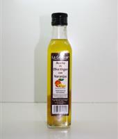 Aceite de oliva virgen con naranja