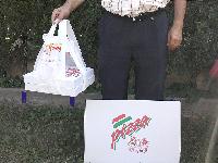 Novedad bolsas para cajas de pizzas patentadas