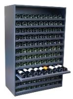 Botellero Merlot con capacidad para 108 botellas