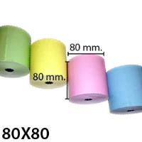 Rollos de papel térmico de color