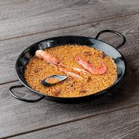 Paella de marisco congelada