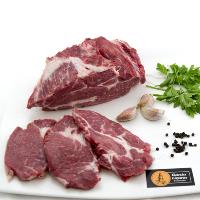 Chuletas de aguja de cerdo