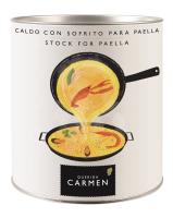 Caldo con sofrito para paella Querida Carmen