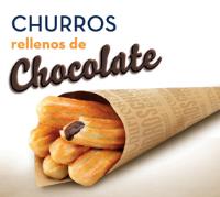 Churros rellenos