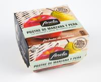 PURÉ DE FRUTA 100% NATURAL PERA-MANZANA