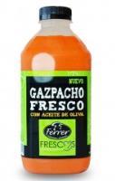 Gazpacho fresco con aceite de oliva