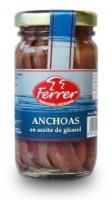 Anchoas en aceite de girasol