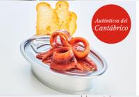 Anchoas del cantábrico en aceite de oliva