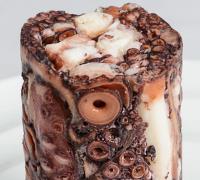 Rulo de pulpo prensado