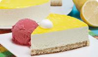 Tarta mousse de limón