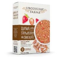 Quinoa con fresas y chocolate