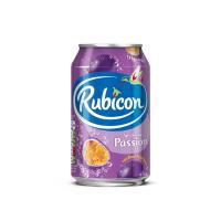 RUBICON CON GAS FRUTA DE LA PASION LATA 330ML