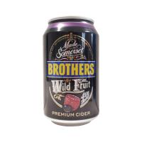 BROTHERS SIDRA SABOR FRUTAS SILV. 4,0% 330 ML