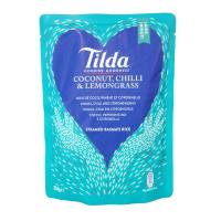 TILDA ARROZ AL VAPOR COCO Y CHILE 250G