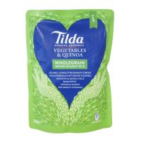 TILDA ARROZ BASMATI AL VAPOR VERDURAS&QUINOA 250G