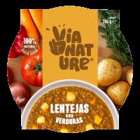 Platos preparados con ingredientes 100% naturales